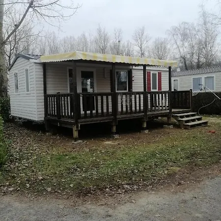 Sas Mhvacances Loue Mobilhome 2 Chambres Proche Chateaux Et Zoo Beauval Onzain Exterior foto