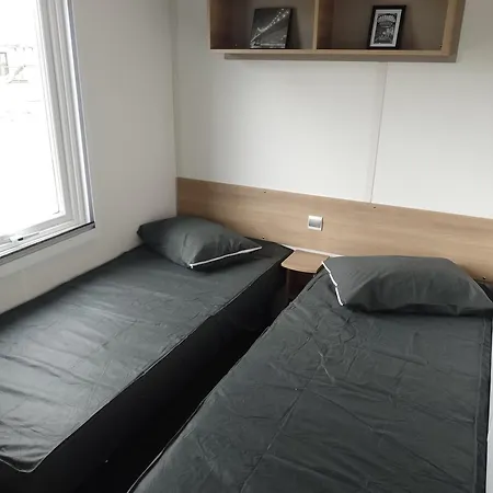 Sas Mhvacances Loue Mobilhome 2 Chambres Proche Chateaux Et Zoo Beauval Onzain Exterior foto